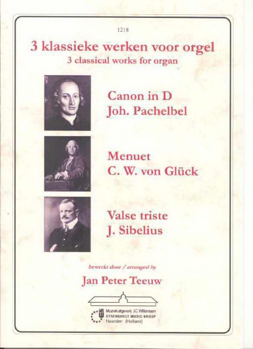3 klassieke werken voor orgel